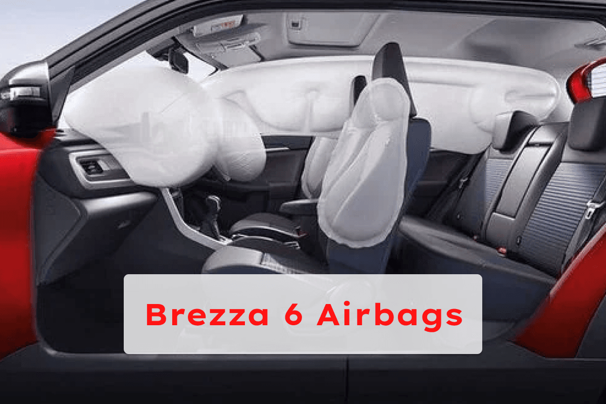 6 airbags in base variant of Brezza