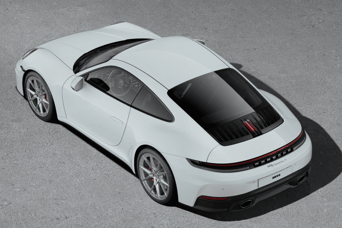 porsche 911 white 