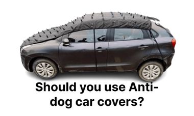 Preventing Dogs from sitting on Car's roof and Bonnet: Anti-Dog/Monkey car cover