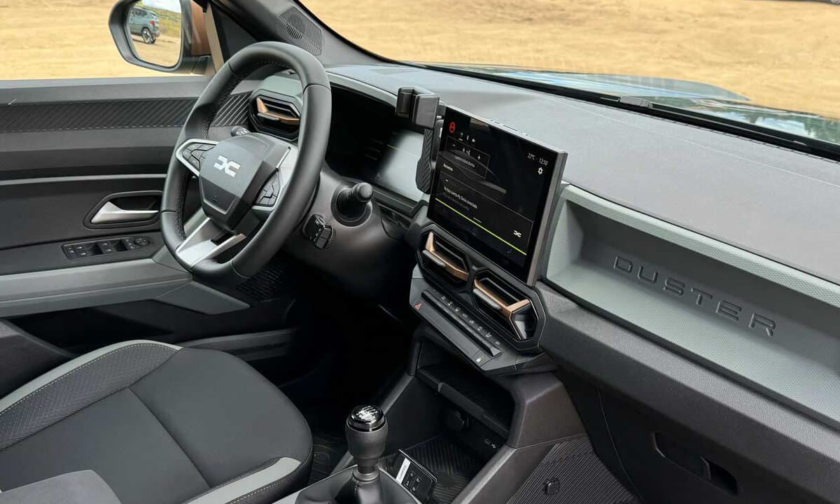 New dacia duster 2024 interior