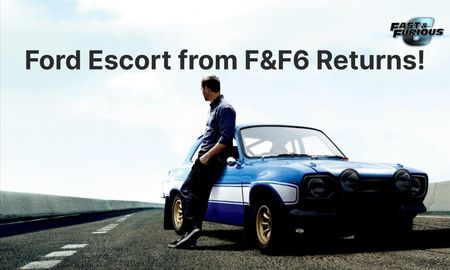 The Mk1 Ford Escort RS Returns: A Fast & Furious 6 Icon Reborn with Modern Specs