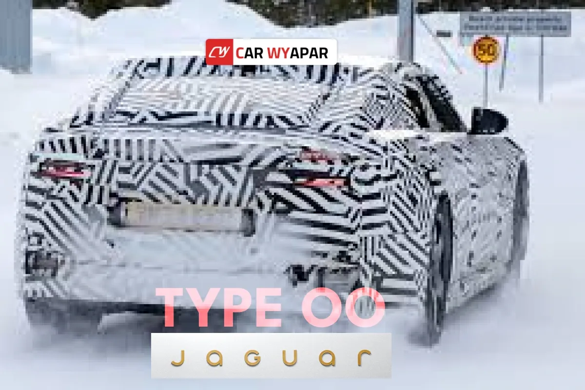 Jaguar type 00 spotted testing in snow