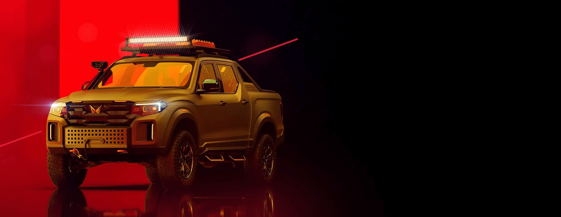 Mahindra global pik up SUV