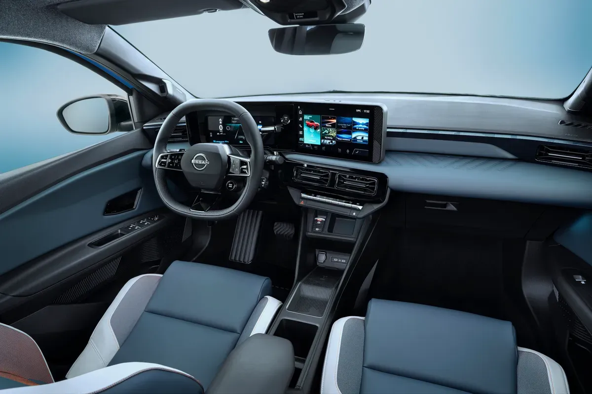 Nissan Micra ev interior