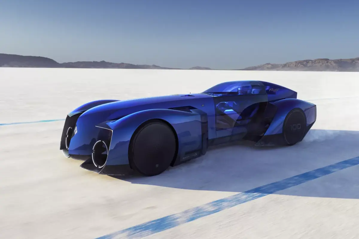 Thumbnail of Renault Filante Record: Fastest existing electric car?